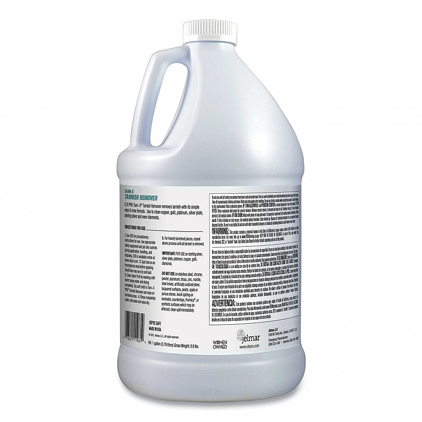 Tarnish Remover, 1 gal Bottle, 4/Carton (TX4PROCT)