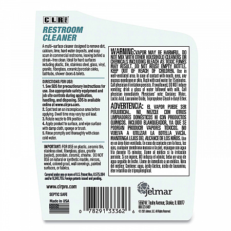 Restroom Cleaner, 32 oz Pump Spray, 6/Carton (FMRC326PRO)