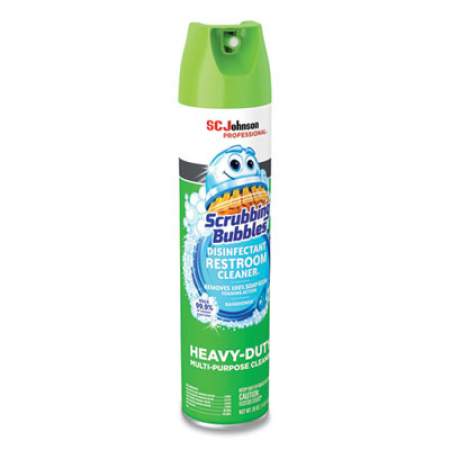 Scrubbing Bubbles Disinfectant Restroom Cleaner II, Rain Shower Scent, 25 oz Aerosol Spray (313358EA)