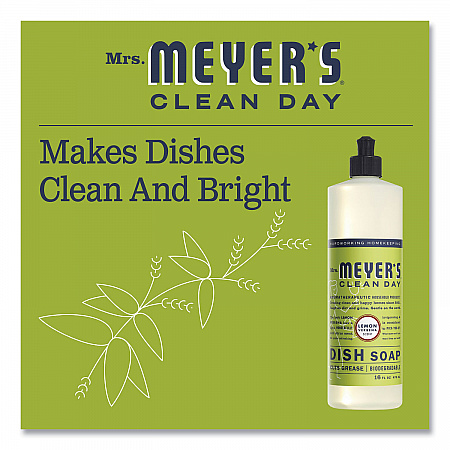 Dish Soap, Lemon Scent, 16 oz, Bottle, 6/Carton (372575)