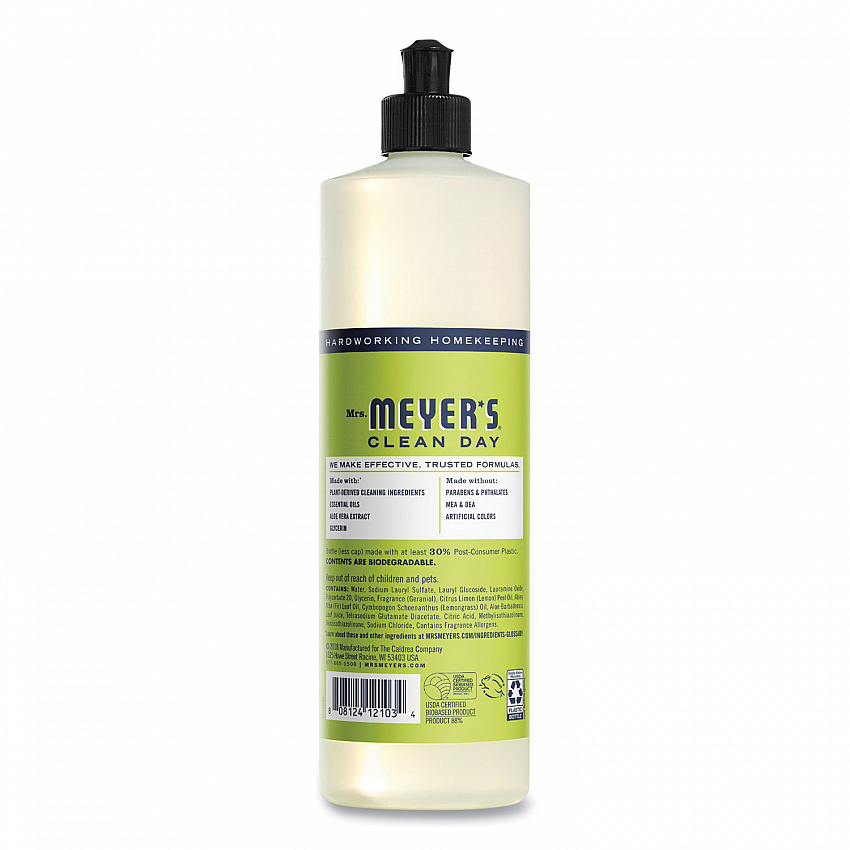 Dish Soap, Lemon Verbena Scent, 16 oz Bottle (347635EA)