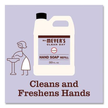 Mrs. Meyer's Clean Day Liquid Hand Soap Refill, Lavender, 33 oz (651318EA)