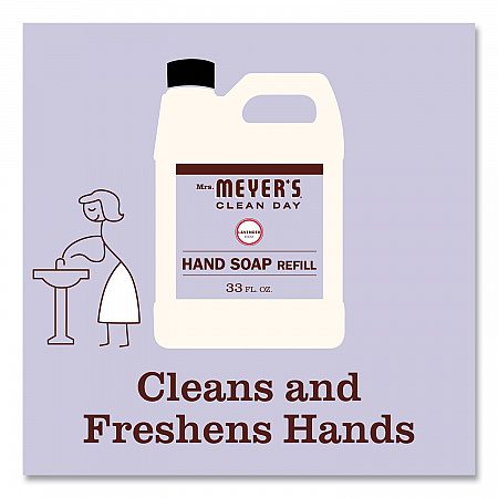 Clean Day Liquid Hand Soap Refill, Lavender Scent, 33 oz (651318EA)