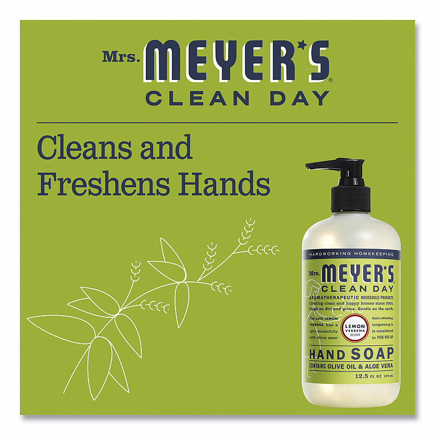 Clean Day Liquid Hand Soap, Lemon Verbena Scent, 12.5 oz (373205EA)
