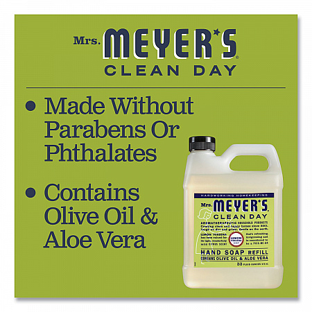 Clean Day Liquid Hand Soap Refill, Lemon Verbena Scent, 33 oz (373219EA)