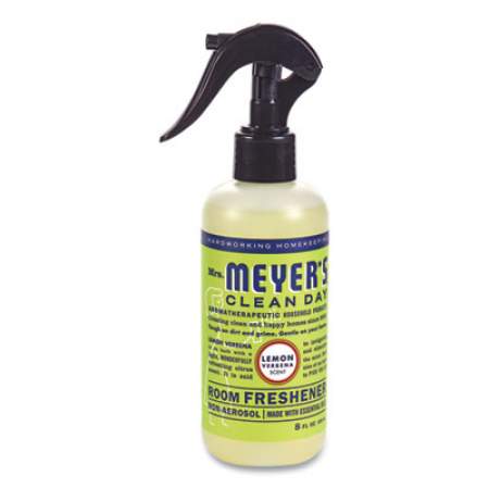 Mrs. Meyer's Clean Day Room Freshener, Lemon Verbena, 8 oz, Non-Aerosol Spray, 6/Carton (670764)