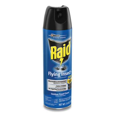 Raid Flying Insect Killer, 15 Oz Aerosol, 12/carton (300816CT)