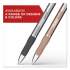 Sharpie S-Gel S-Gel Premium Metal Barrel Gel Pen, Retractable, Medium 0.7 mm, Black Ink, Champagne Barrel, Dozen (2126192)