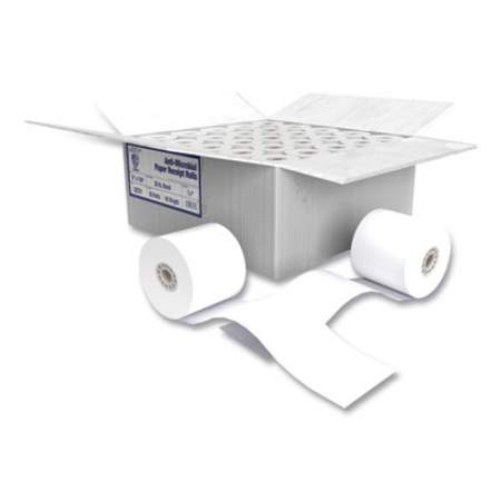 Alliance Armor Antimicrobial Receipt Roll Paper, 3" x 130 ft, White, 50/Carton (3031)
