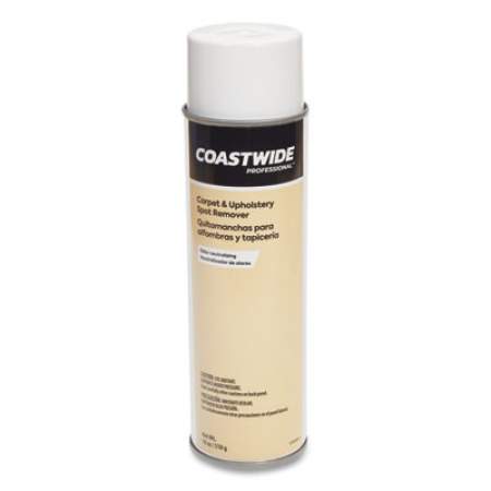 Coastwide Professional Carpet and Upholstery Spot Remover, Fresh Linen Scent, 18 oz Aerosol Spray, 6/Carton (58510A50878)