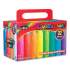 Cra-Z-Art Washable Sidewalk Chalk, 12 Assorted Colors, 32 Sticks/Box (108176)