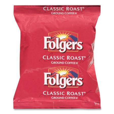 Folgers Classic Roast Coffee Fraction Packs, 5.4 oz, 30/Carton (44108)
