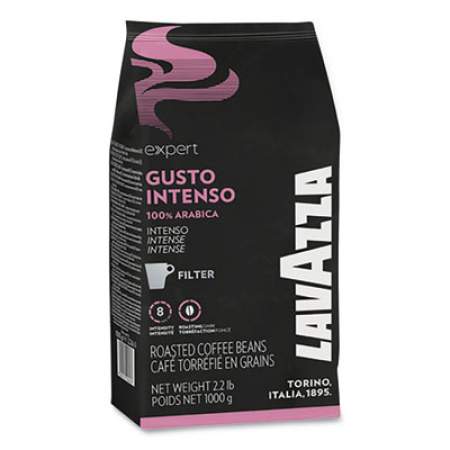 Lavazza Expert Gusto Intenso Ground Coffee, Intensity 8, 2.2 lb Bag, 6/Carton (2799)