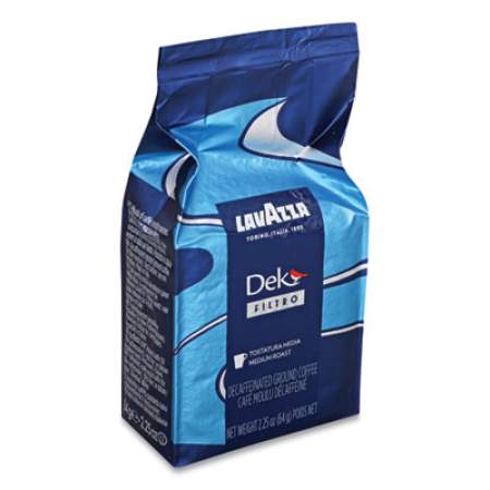 Lavazza Dek Filtro Decaffeinated Coffee Fraction Packs, 2.25 oz, 30/Carton (2980)