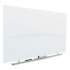 Iceberg Clarity Glass Cinema Magnetic White Board with Aluminum Marker Rail, 62 x 36, Arctic White Surface (31193)