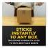 Scotch Box Lock Shipping Packaging Tape, 3" Core, 1.88" x 54.6 yds, Clear (3950)