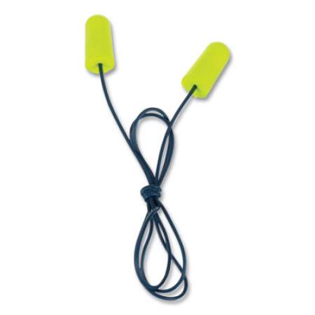 3M E-A-Rsoft Metal Detectable Soft Foam Earplugs, Corded, 32 NRR, Poly Bag, 200 Pairs/Box (3114106)