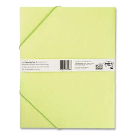 Noted by Post-it Brand Folio, 1 Section, Letter Size, Green, 2/Pack (FOLGRN)