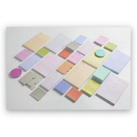 Noted by Post-it Brand Planner Tab Adhesive Notes, 3 x 4, Peach, 30-Sheet, 3 Pads/Pack (TABPCH)