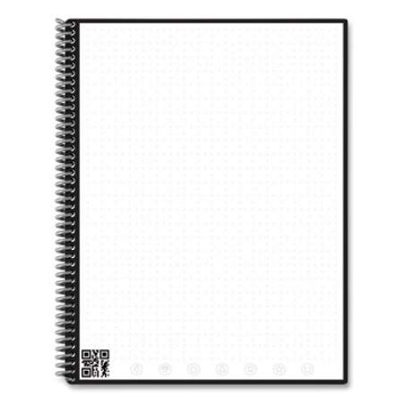 Rocketbook Core Smart Notebook, Dotted Rule, Black Cover, 11 x 8.5, 16 Sheets (LRCAFR)
