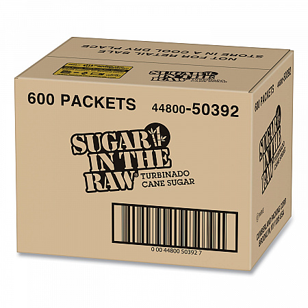 Sugar, 0.18 oz Packet, 600/Carton (50392)