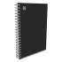TRU RED Premium One-Subject Notebook, Medium/College Rule, Black Cover, 7 x 4.38, 80 Sheets (58347MCC)