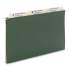Smead Reveal Hanging Folders with SuperTab Folders Kit, 15 Hanging and 45 Interior Folders, Legal Size, 1/3 Cut Tab, Green/Manila (92017)