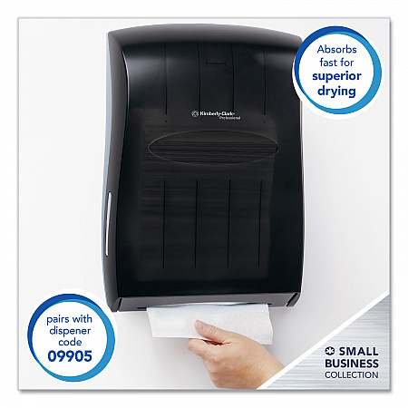 Essential C-Fold Towels for Business, Convenience Pack, 1-Ply, 10.13 x 13.15, White, 200/Pack, 9 Packs/Carton (03623)