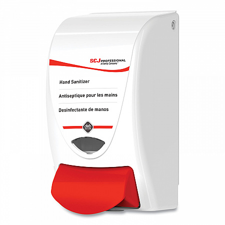 Hand Sanitizer Dispenser, 1L, 4.92 x 4.6 x 9.25, White (SAN1LDSEA)