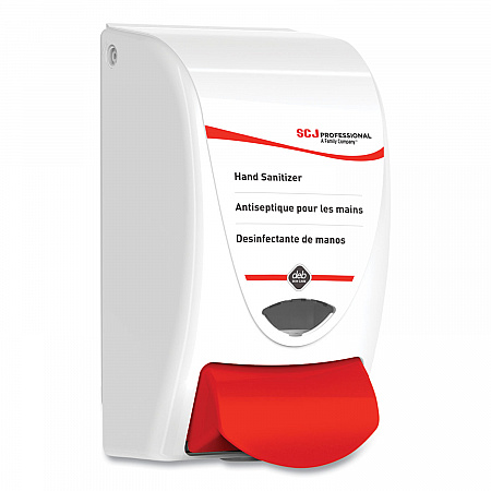 Hand Sanitizer Dispenser, 1L, 4.92 x 4.6 x 9.25, White (SAN1LDSEA)