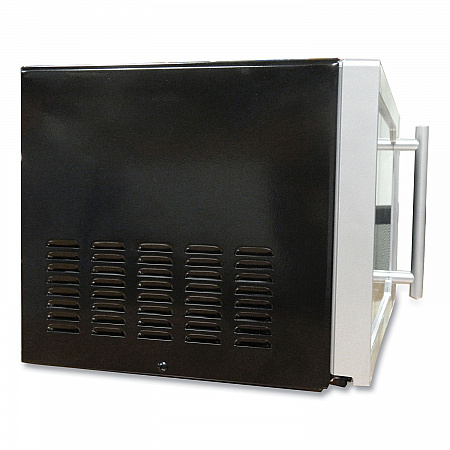 0.7 cu ft Countertop Microwave Oven, 700 W, Black/Stainless Steel (MO7103SST)
