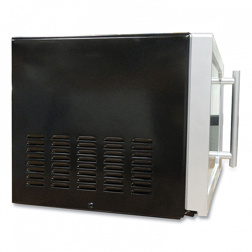 0.7 cu ft Countertop Microwave Oven, 700 W, Black/Stainless Steel (MO7103SST)
