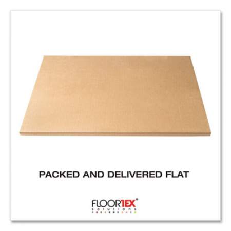Floortex Cleartex Advantagemat Phthalate Free PVC Chair Mat for Hard Floors, 48 x 36, Clear (PF129225EV)