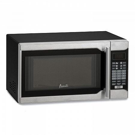 0.7 cu ft Countertop Microwave Oven, 700 W, Black/Stainless Steel (MO7103SST)