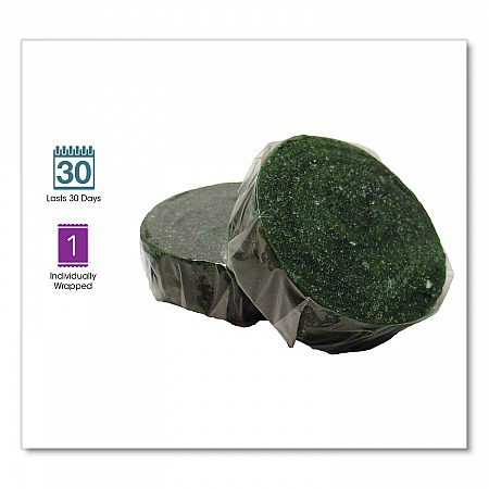 Eco-Fresh Urinal Block, Non-Para, Green Apple Scent, Green, 12/Box, 12 Boxes/Carton (EUB144CF)