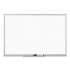 U Brands Melamine Dry Erase Board, 36 x 24, White Surface, Silver Frame (031U0001)