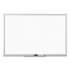 U Brands Magnetic Dry Erase Board with Aluminum Frame, 36 x 24, White Surface, Silver Frame (071U0001)