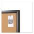 U Brands Cork Bulletin Board, 48 x 36, Natural Surface, Black Frame (2876U0001)