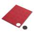 U Brands Heavy-Duty Board Magnets, Circles, Red, 0.75", 24/Pack (FM1604)