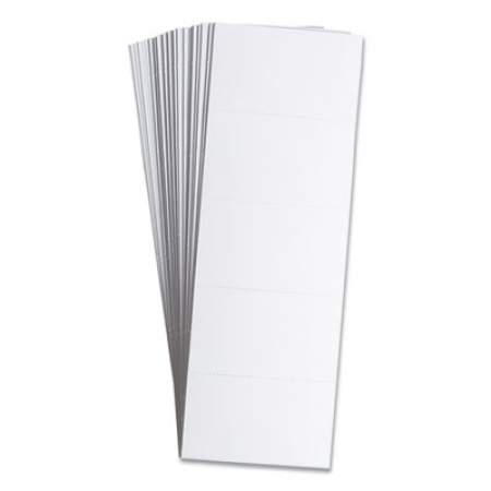 U Brands Data Card Replacement, 3 x 1.75, White, 500/Pack (FM1513)