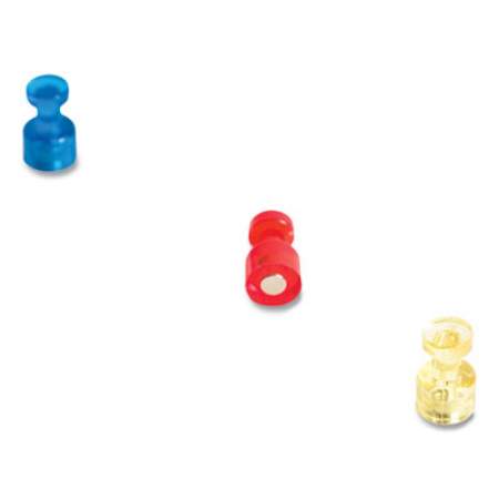 U Brands Magnetic Push Pins, Assorted, 0.75", 6/Pack (IM356601)