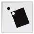 U Brands Heavy-Duty Board Magnets, Circles, Black, 0.75", 24/Pack (FM1605)