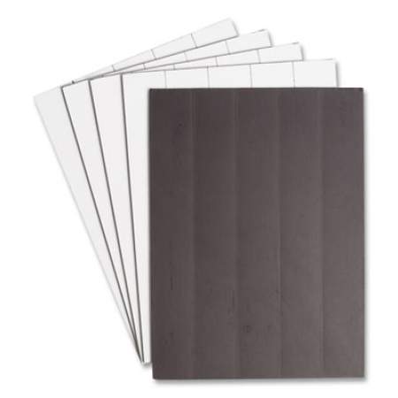 U Brands Dry Erase Magnetic Tape Strips, 6" x 0.88", White, 25/Pack (FM2518)