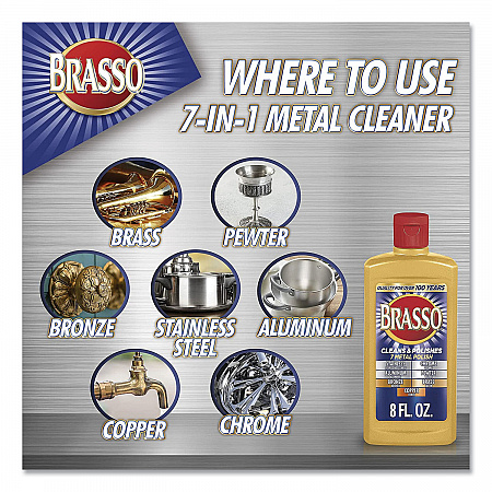 Metal Surface Polish, 8 oz Bottle (89334)