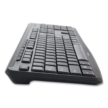 Verbatim Silent Wireless Mouse and Keyboard, 2.4 GHz Frequency/32.8 ft Wireless Range, Black (99779)