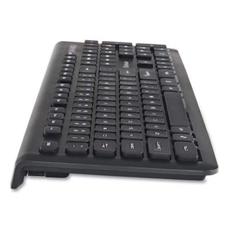 Verbatim Wireless Slim Keyboard, 103 Keys, Black (99793)