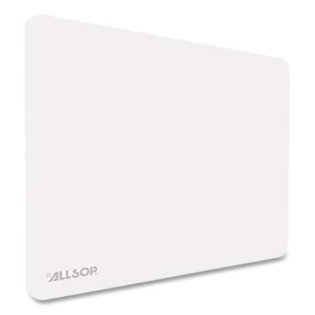Allsop Accutrack Slimline Mouse Pad, Silver, 8 3/4" x 8" (30202)