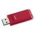 Verbatim Store 'n' Go USB Flash Drive, 8 GB, Red (95507)