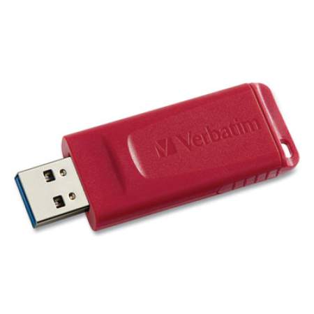 Verbatim Store 'n' Go USB Flash Drive, 64 GB, Red (97005)