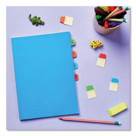 Avery Ultra Tabs Repositionable Mini Tabs, 1/5-Cut Tabs, Assorted Primary Colors, 1" Wide, 80/Pack (74763)